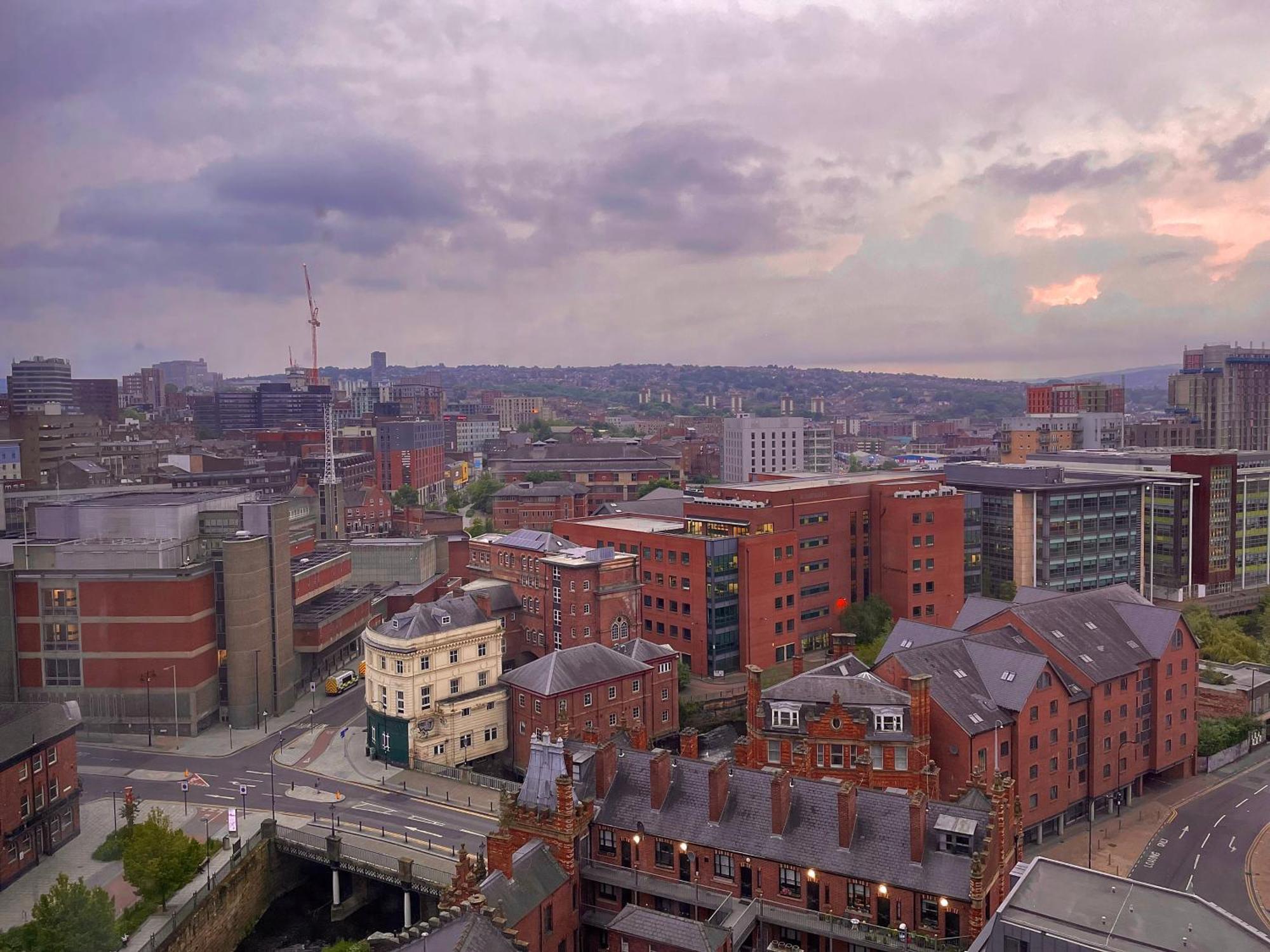 Penthouse Gem, Central, Scenic Views, Stylish, Modern, City Centre 2Br Sheffield Zewnętrze zdjęcie