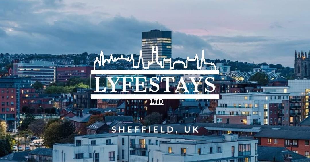 Penthouse Gem, Central, Scenic Views, Stylish, Modern, City Centre 2Br Sheffield Zewnętrze zdjęcie